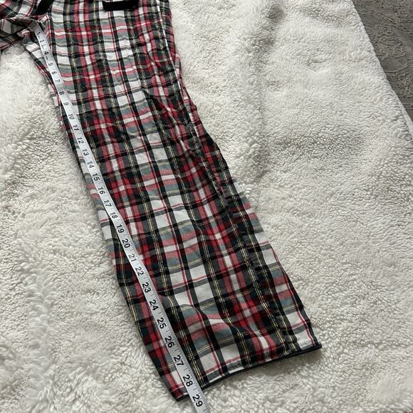 Victoria's Secret Red and Black Plaid Robe - Picture 5 of 7